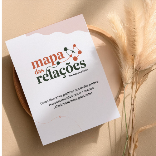 Capa do livro Mapa das Relações, por Jaqueline Coltro